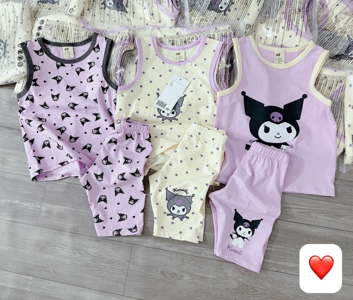 SET 3 BỘ KUROMI