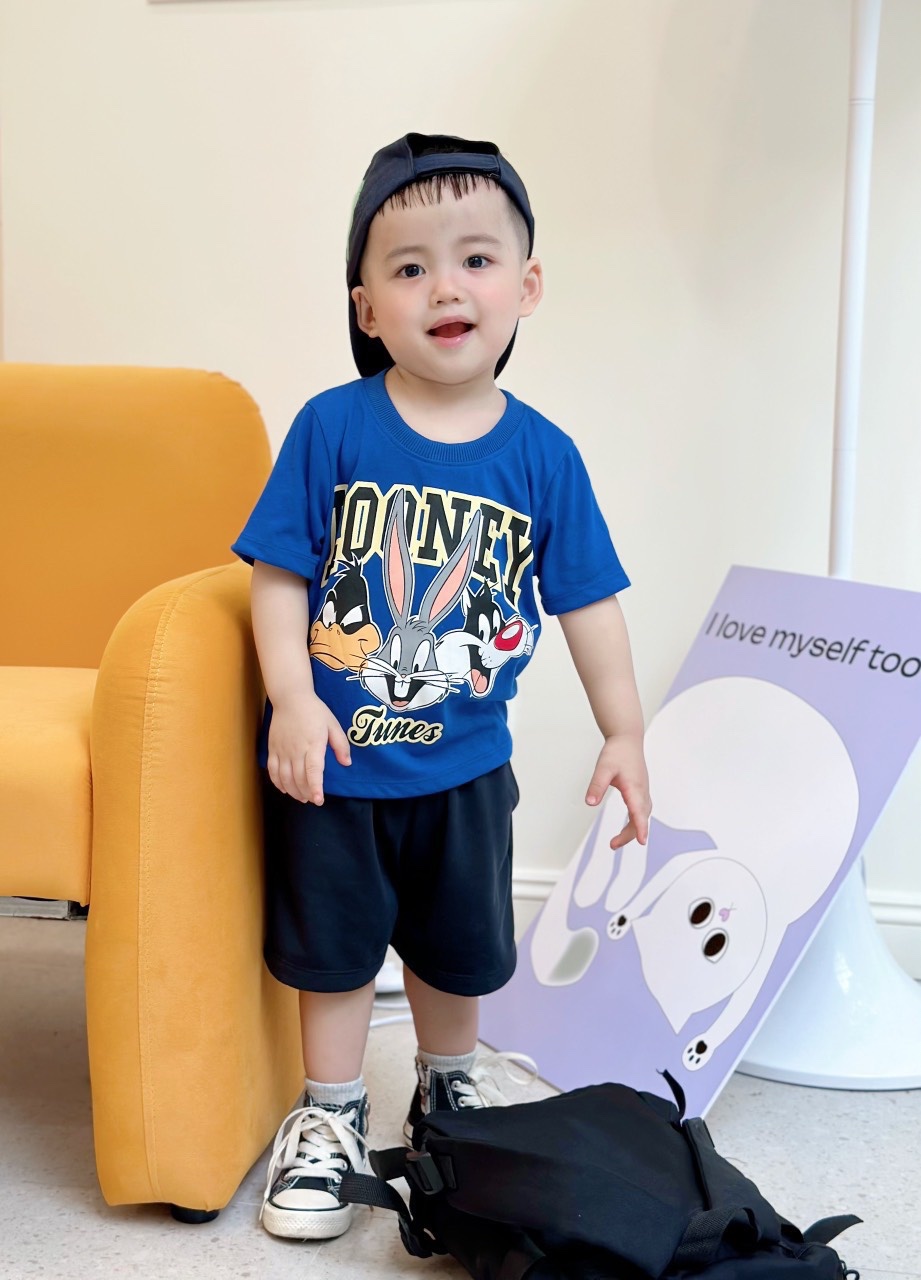 BỘ LOONEY THỎ XANH THAN