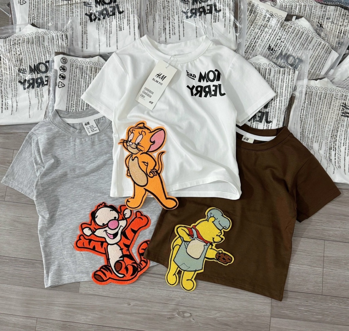 SET 3 ÁO HOẠT HÌNH
