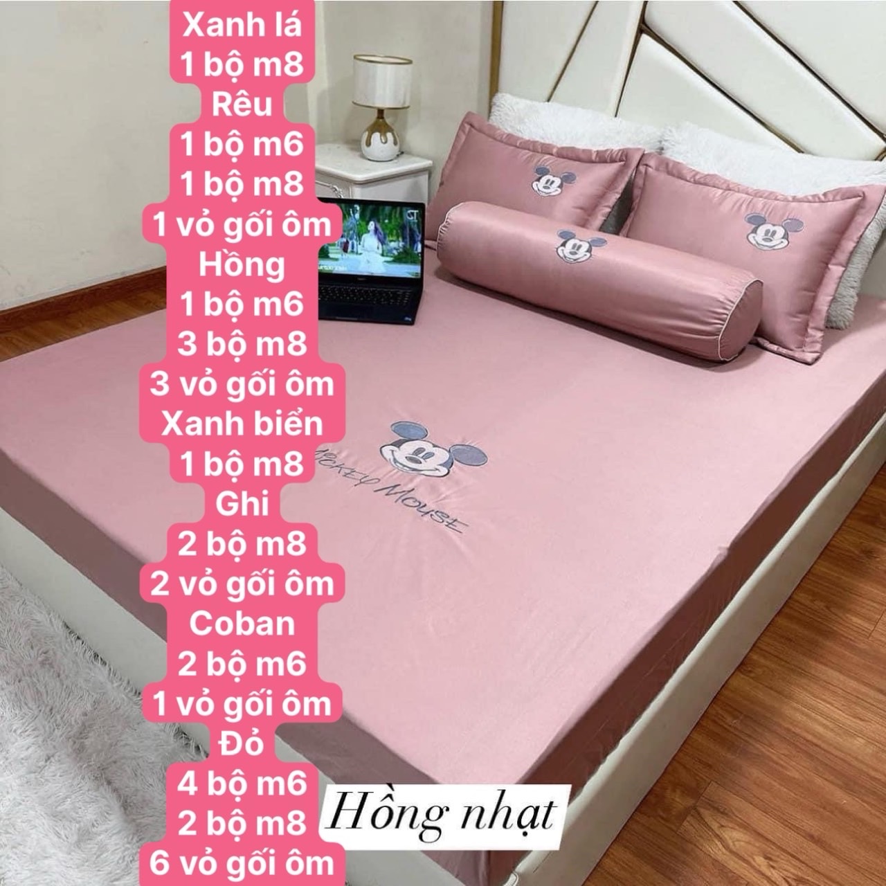 VỎ GỐI CỦA GA MICKEY