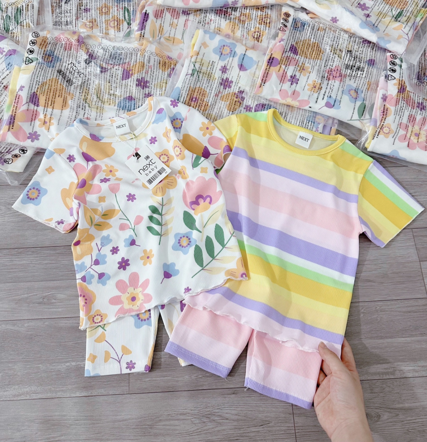 SET 2 BỘ HOA CẦU VỒNG