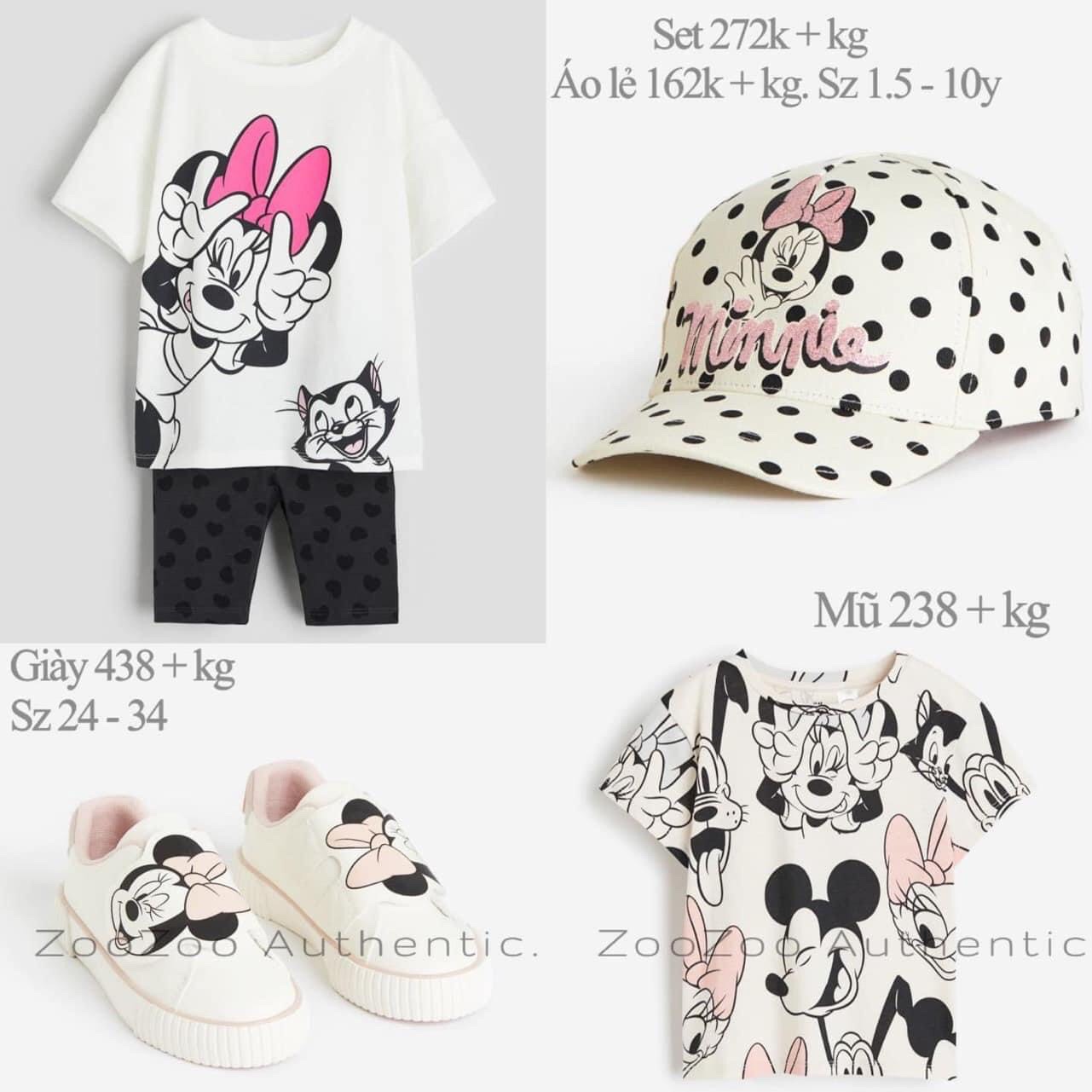 MICKEY NƠ HỒNG KÈM MŨ