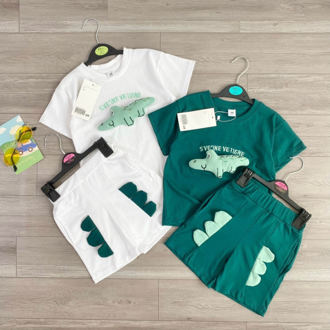 SET 2 BỘ CÁ SẤU NỔI