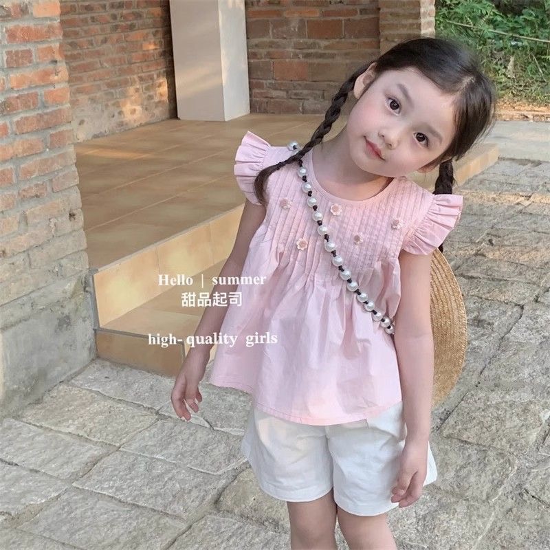 SET ÁO HOA CÁNH TIÊN HỒNG
