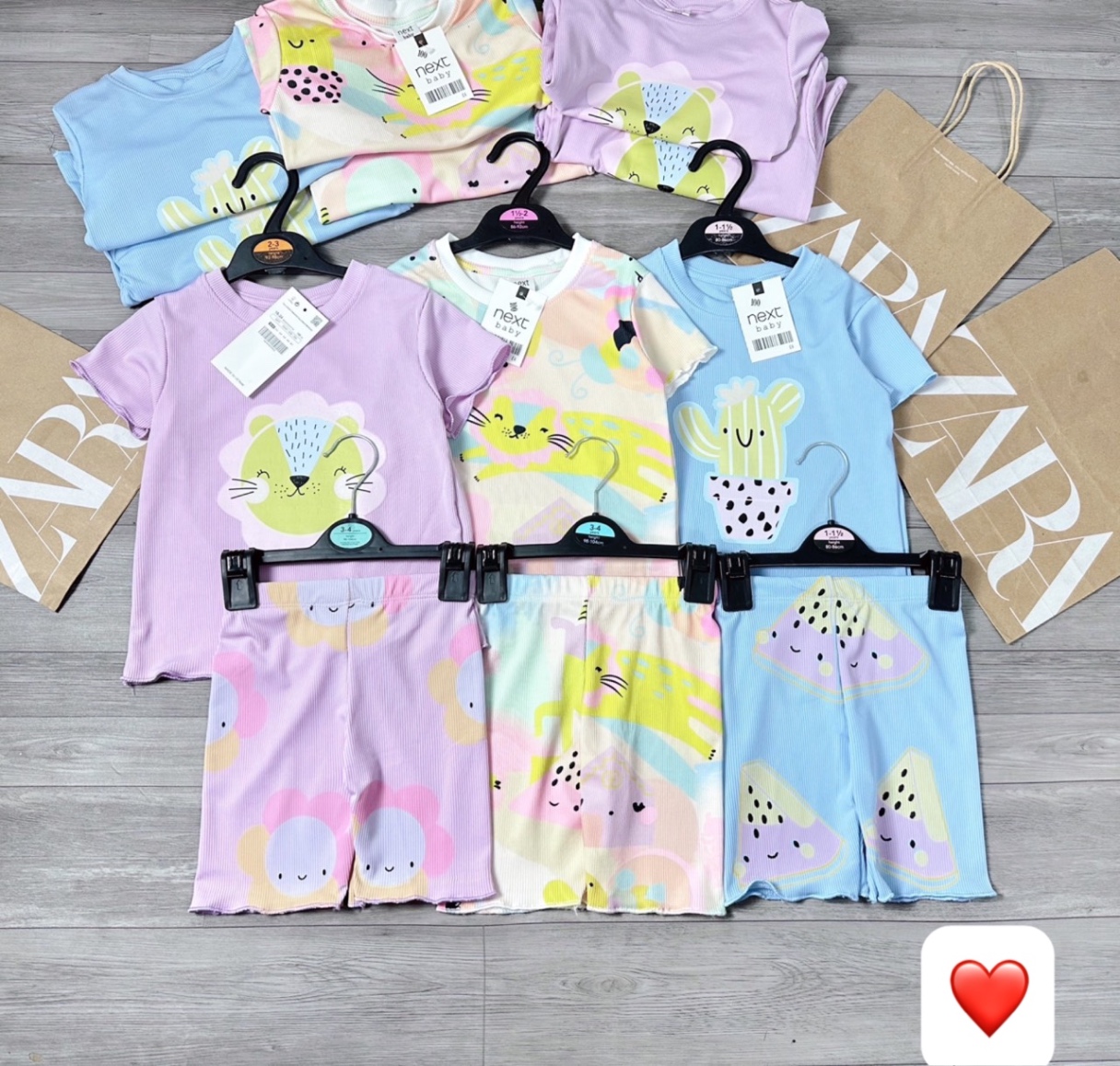 SET 3 BỘ XANH PASTEL