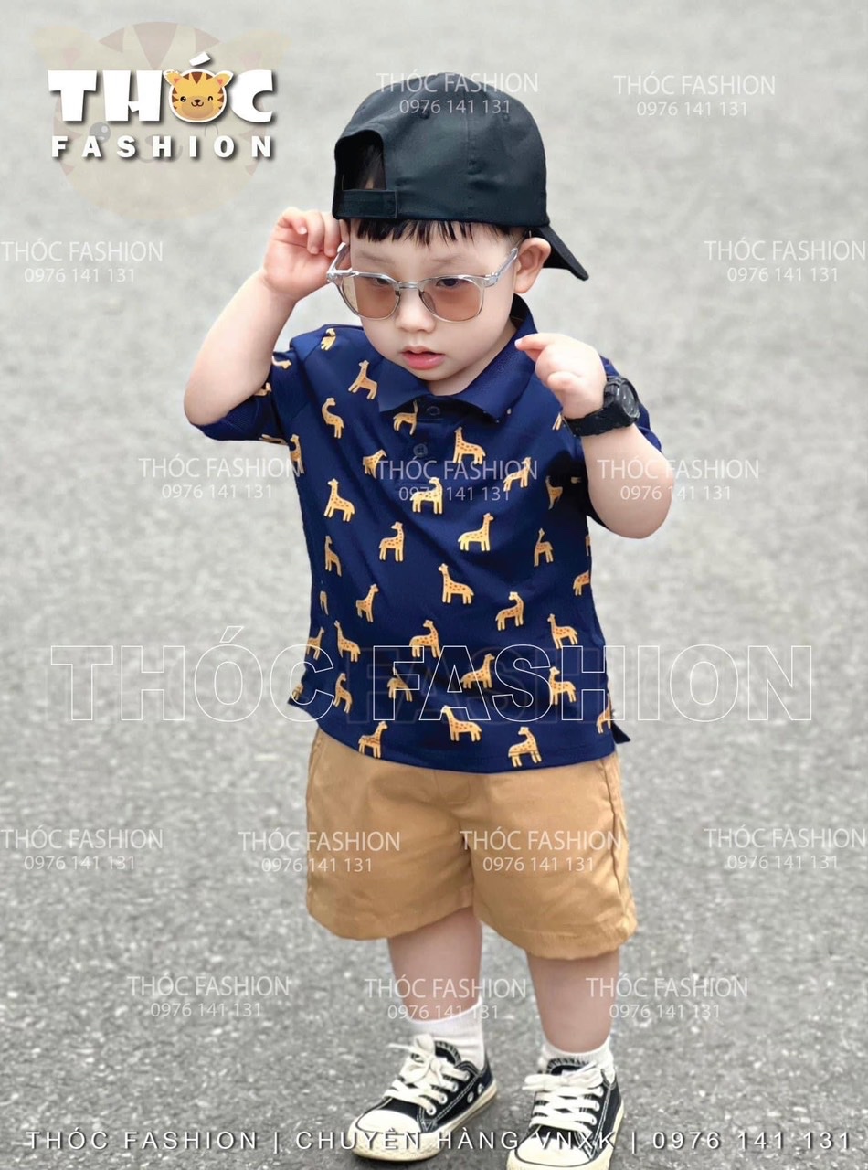SET POLO HƯƠU CAO CỔ