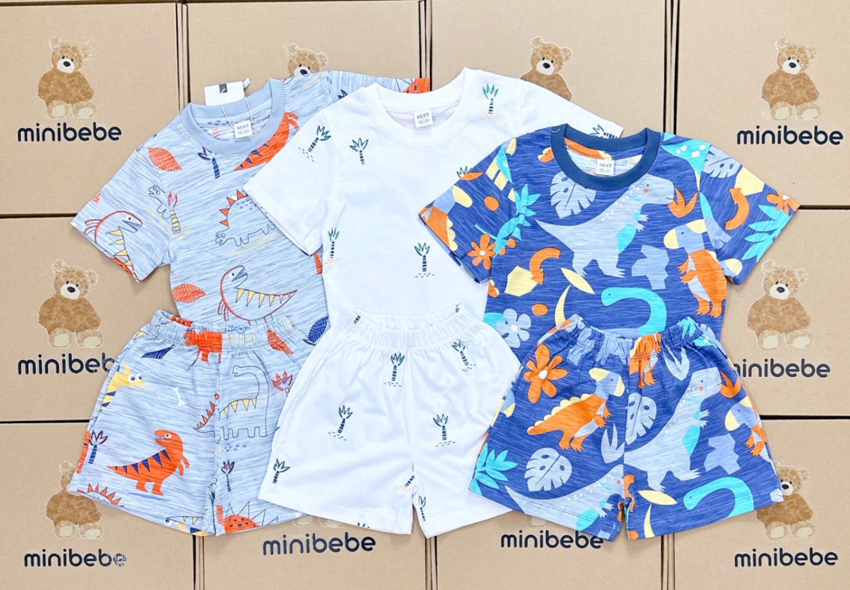 SET 3 BỘ KHỦNG LONG CÂY DỪA