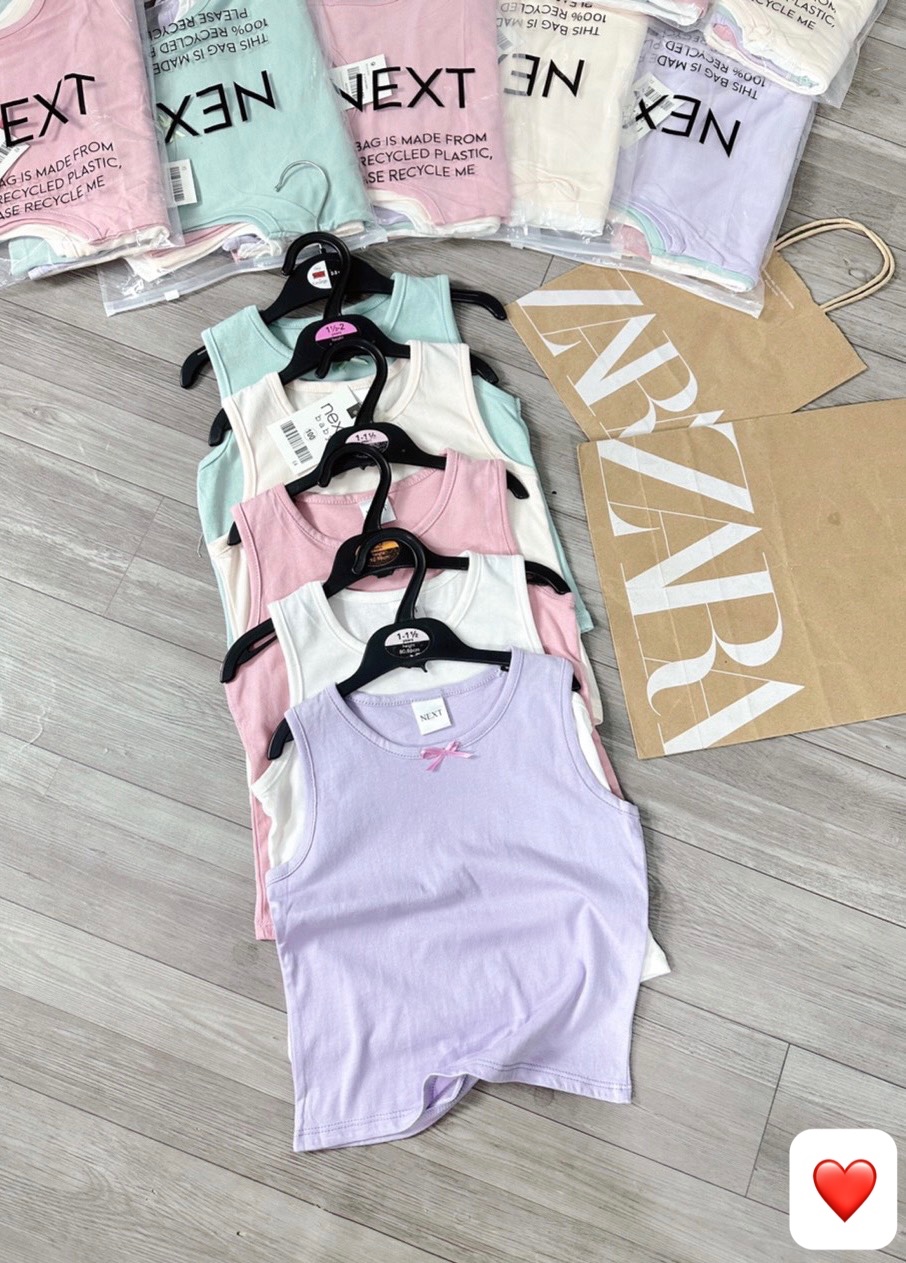 SET 5 ÁO SÁT NÁCH BÉ PASTEL