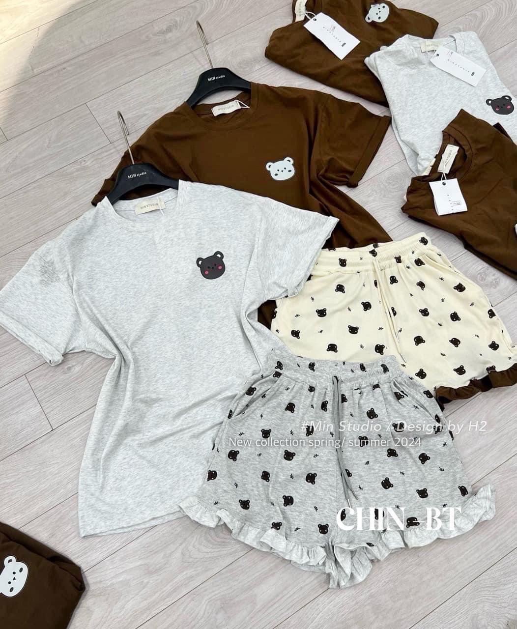 ÁO GẤU MIX QUẦN XOÈ