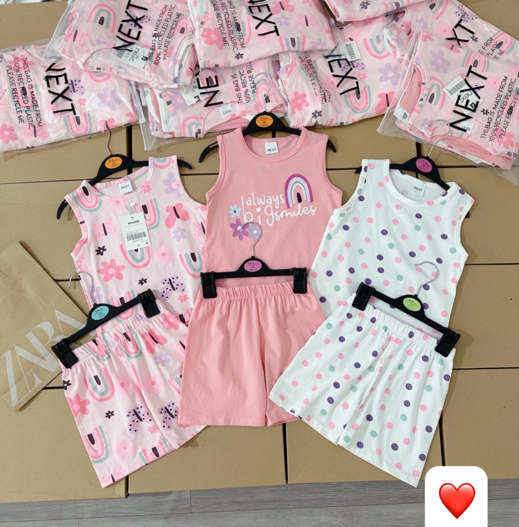 SET 3 BỘ CẦU VỒNG CHẤM BI