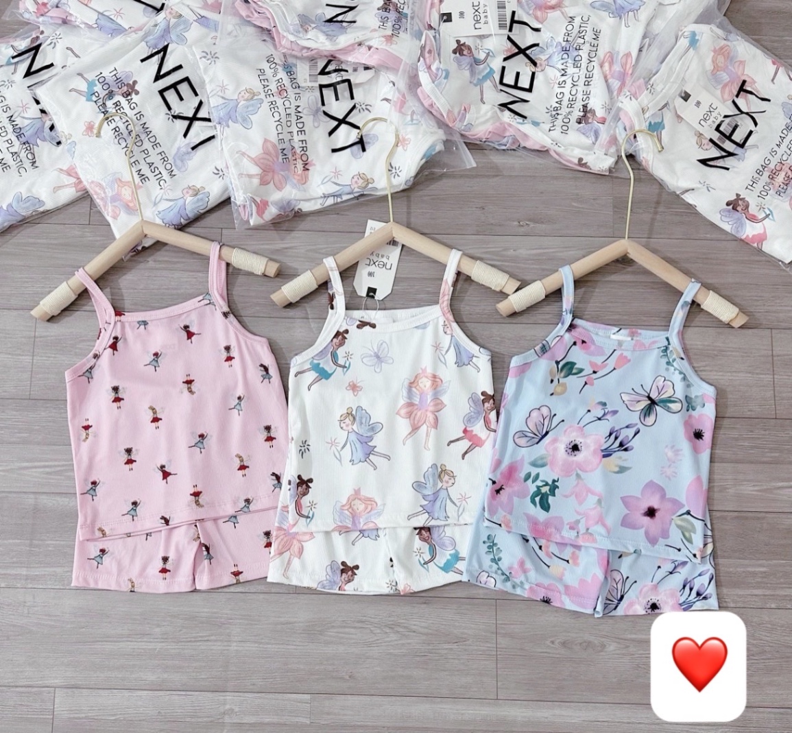 SET 3 BỘ CÔ TIÊN PASTEL