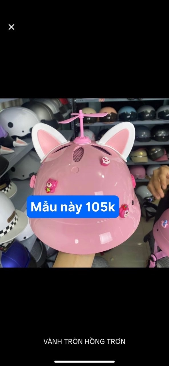 MŨ BẢO HIỂM TRƠN