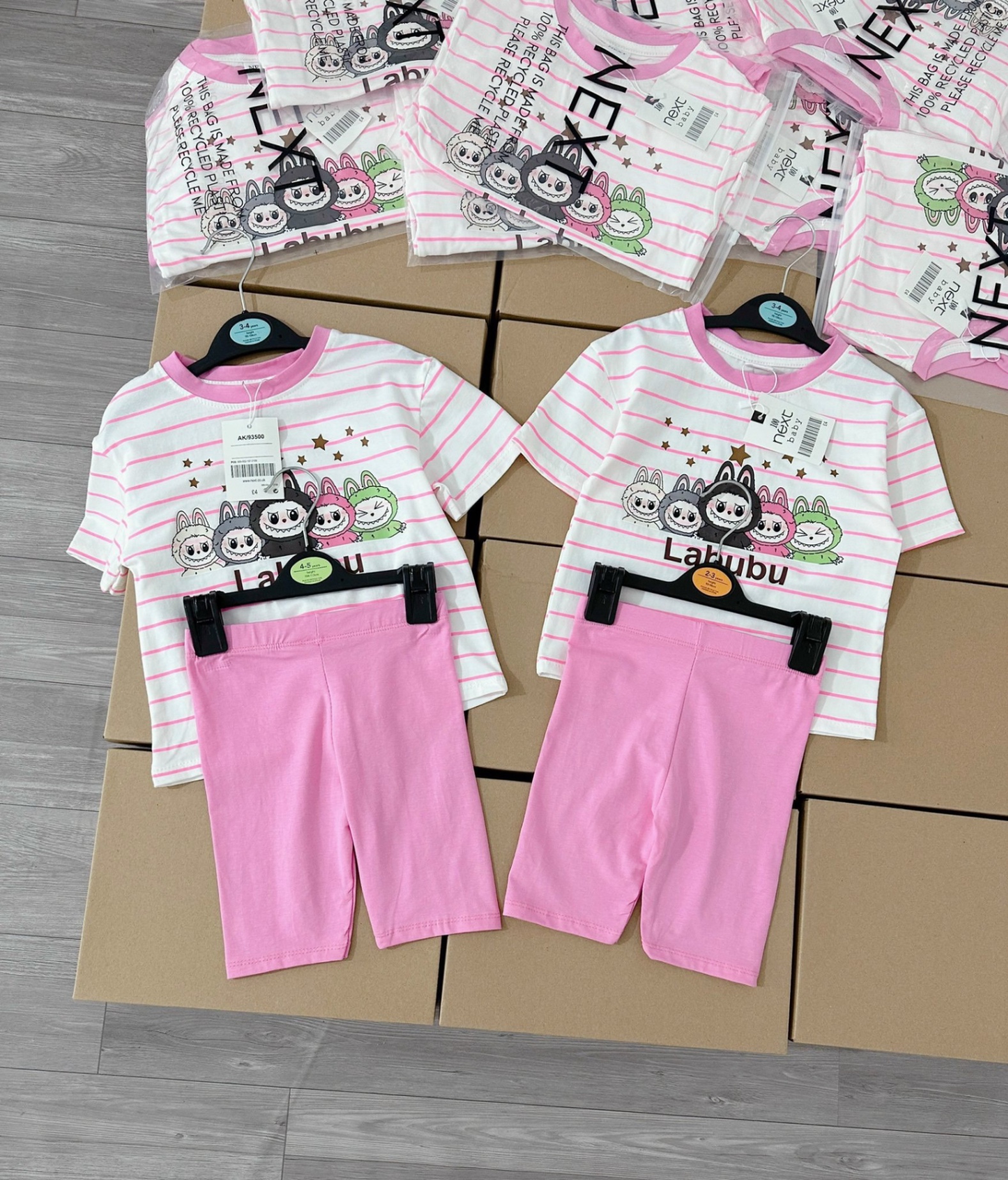 SET CON VẬT LABUBU KẺ HỒNG sz nhỡ