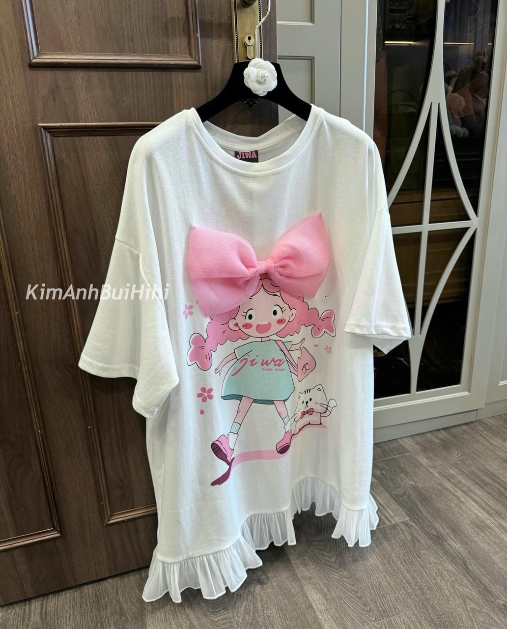 ÁO PHÔNG CÔ GÁI NƠ TO