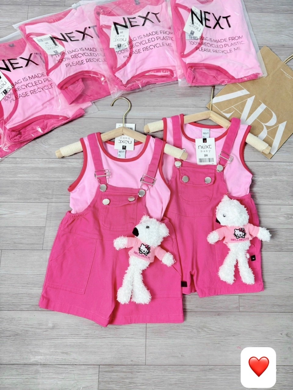 SET YẾM GẤU HỒNG