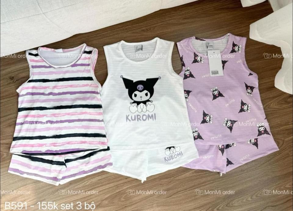 SET 3 BỘ KUROMI SÁT NÁCH