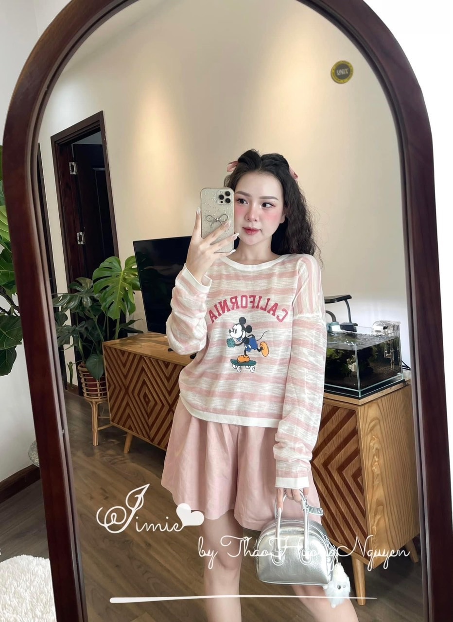 SET MICKEY KẺ HỒNG