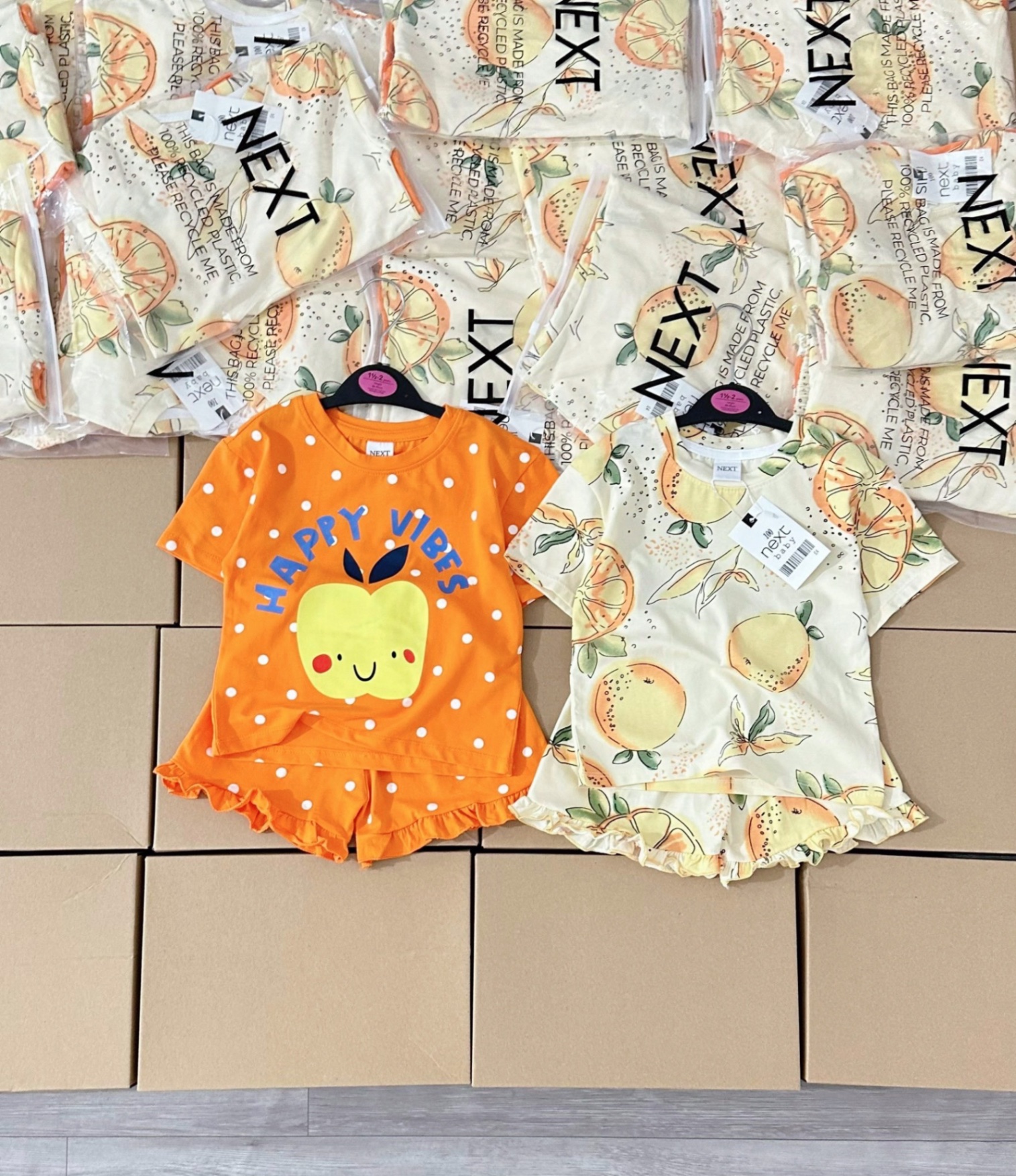 SET 2 BỘ QUẢ CAM HAPPY