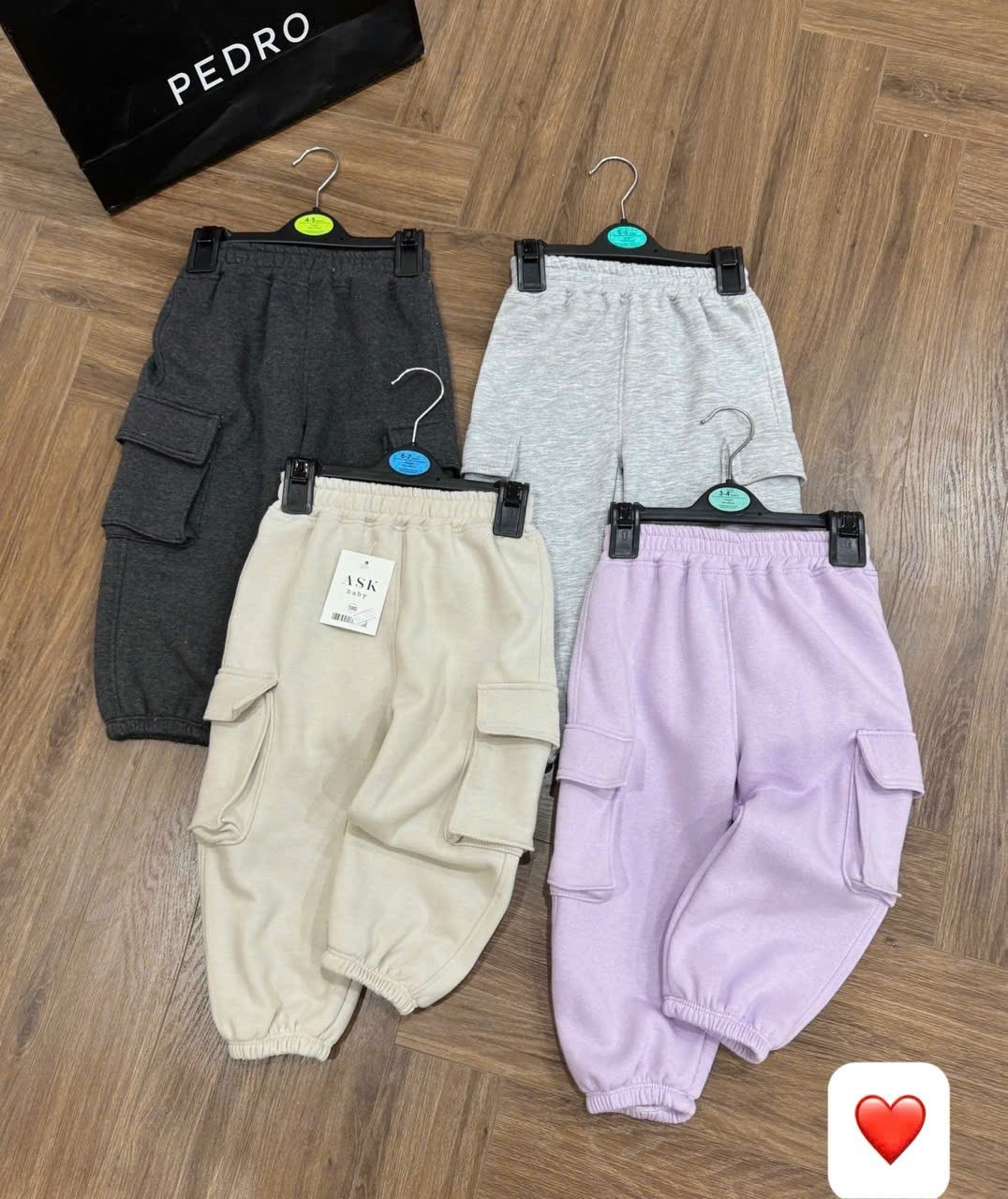 set 4q túi hộp tone tím