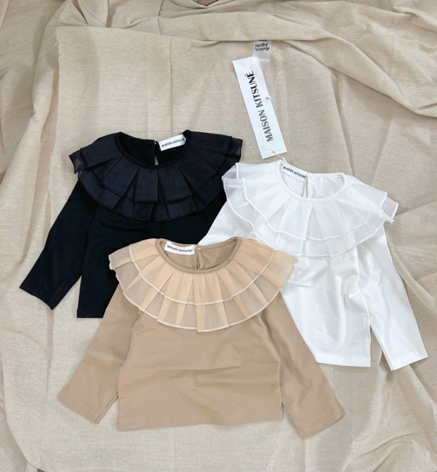 set 3 áo zip cổ bèo