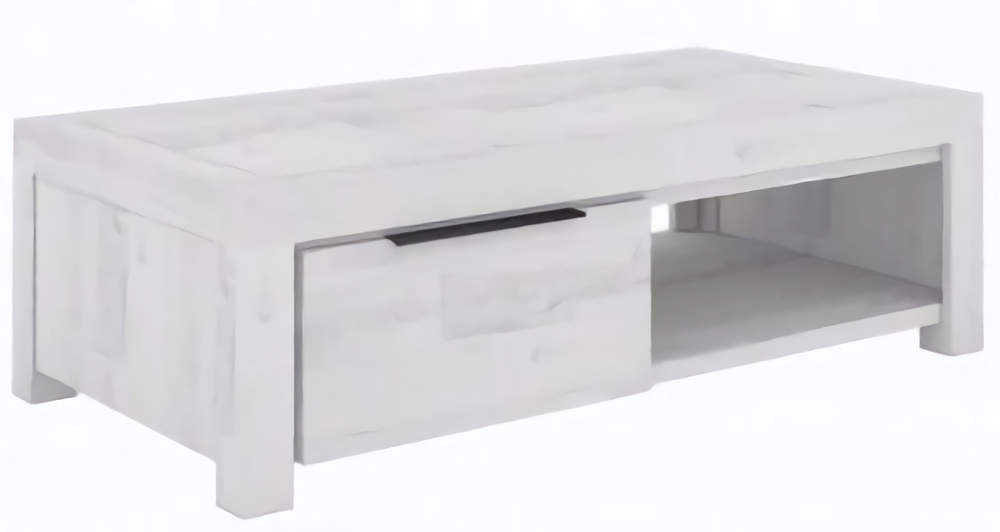 Cube Coffee Table With Drawer