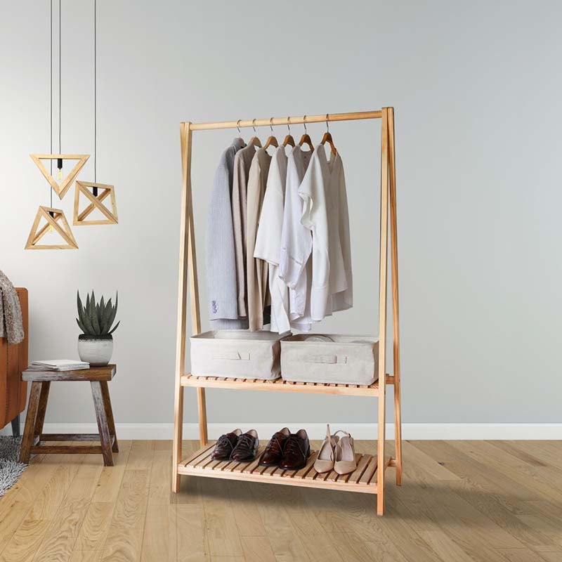 Hanger Cloth With 2 Shelves