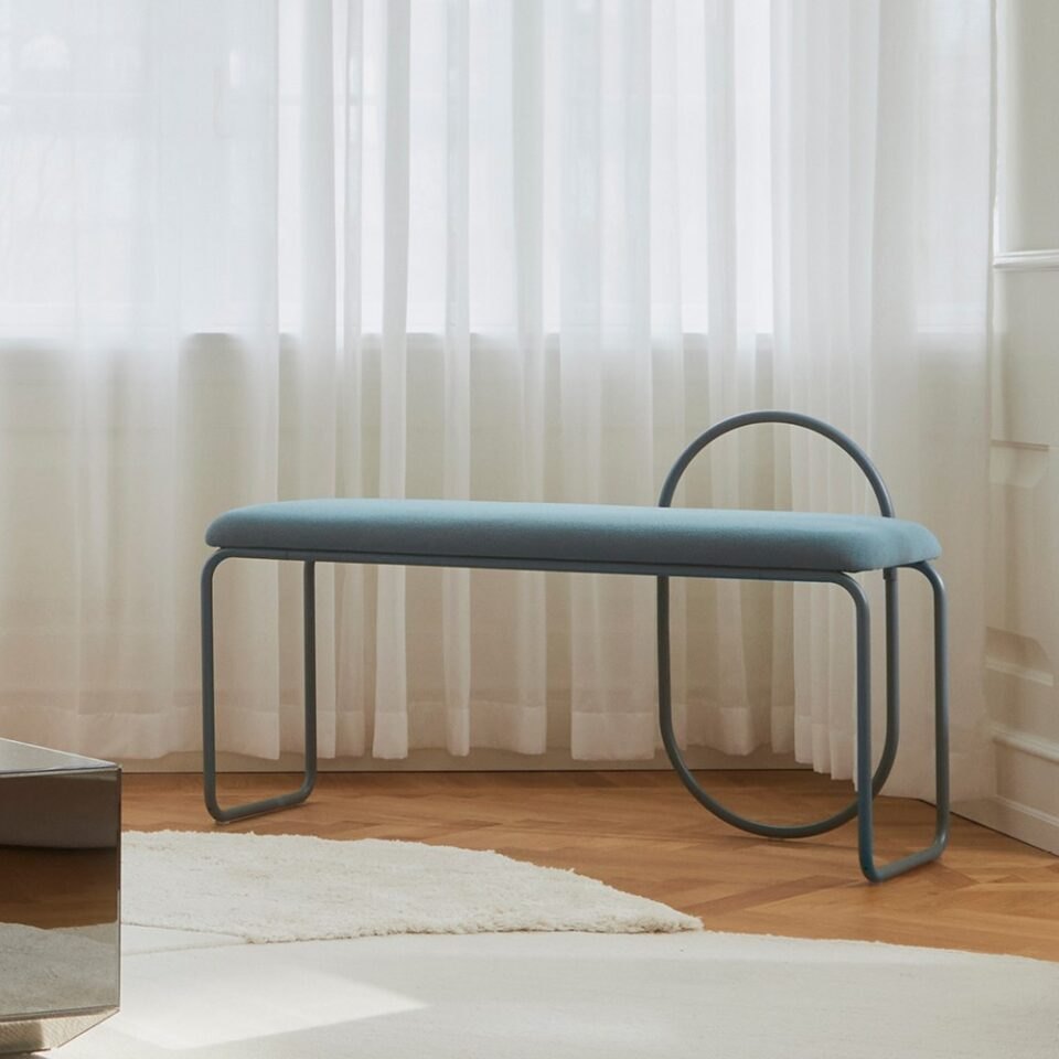 Fabric Bench Blue