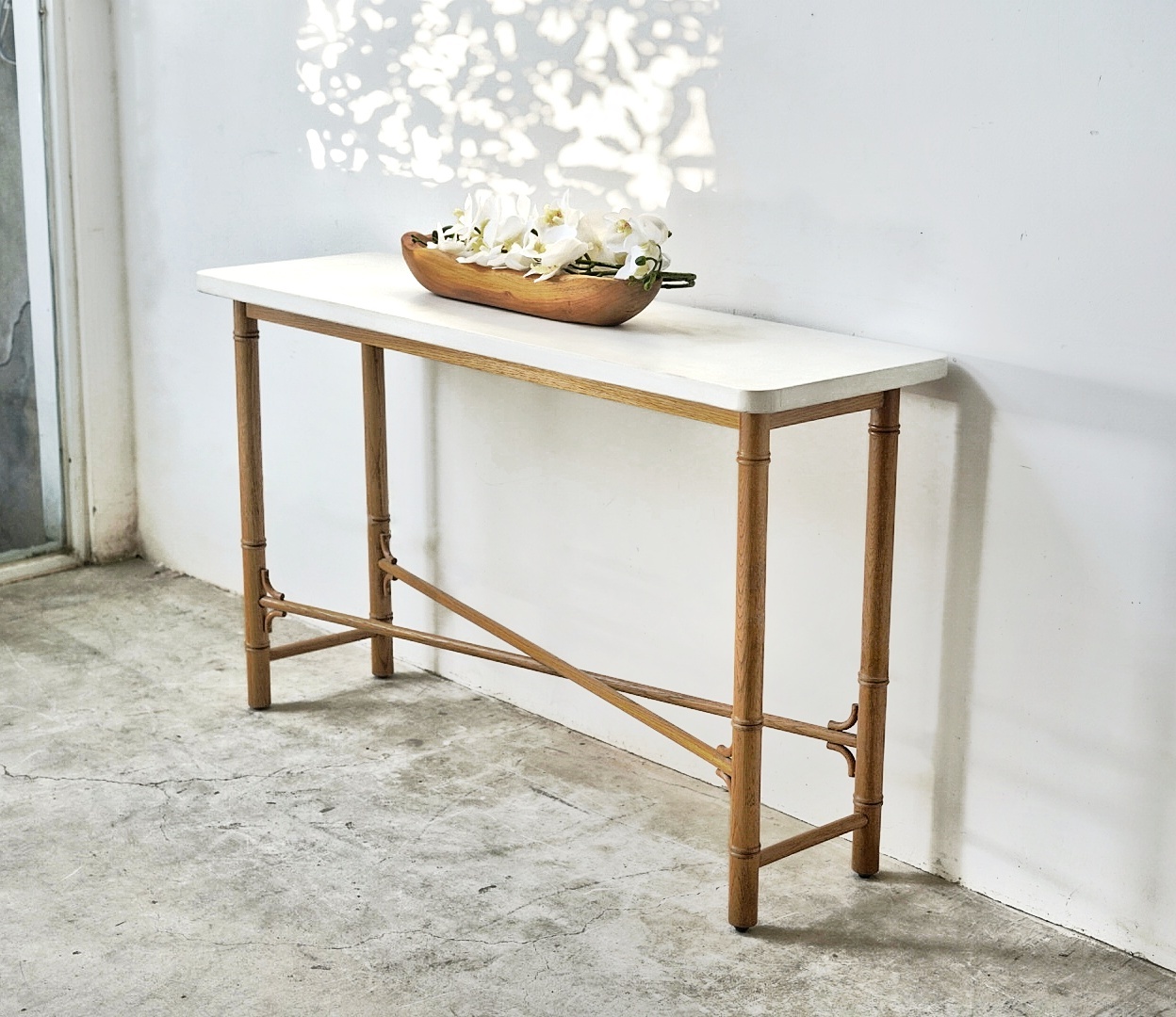 Console Table Bamboo Leg