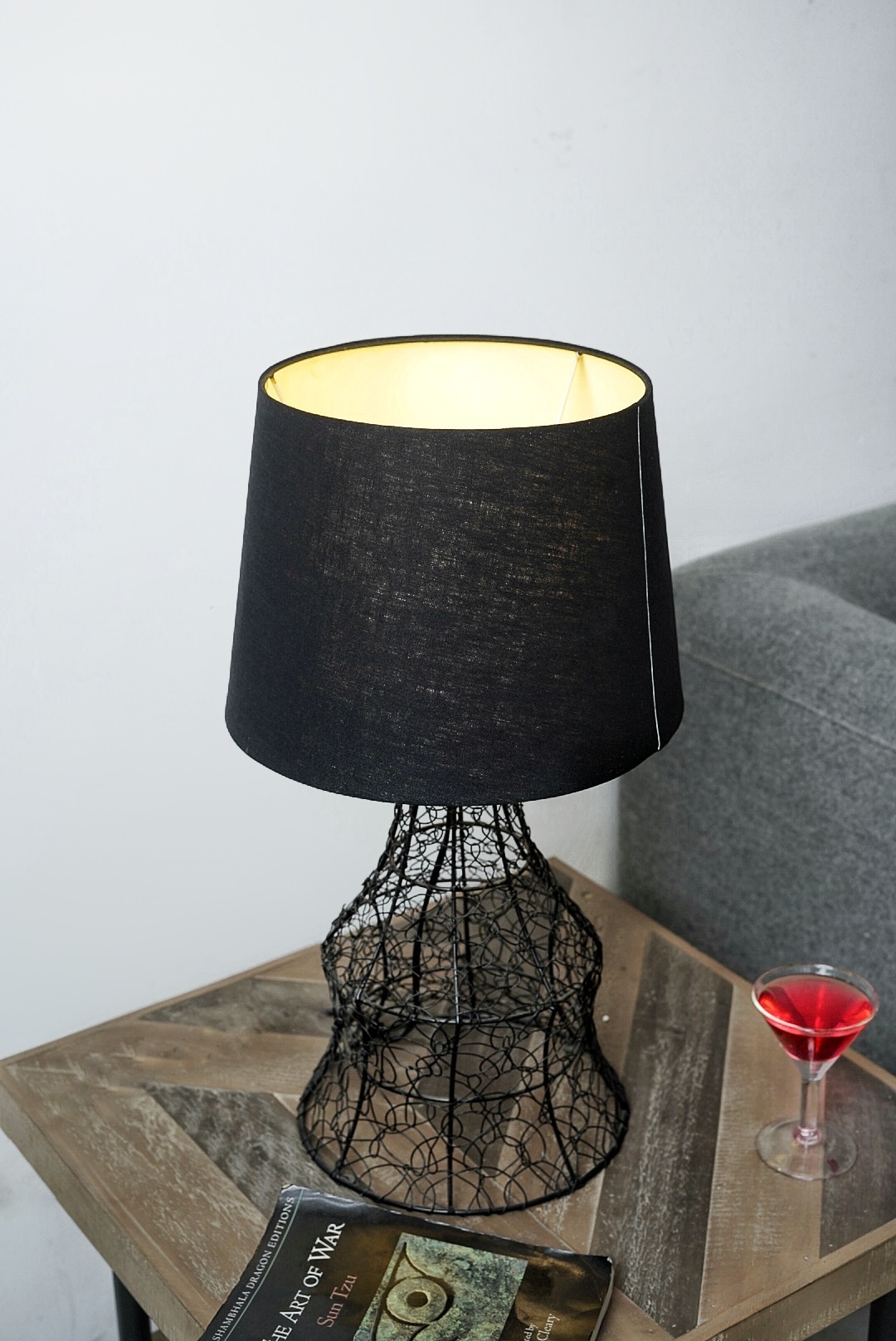 Table Lamp Mental Leg