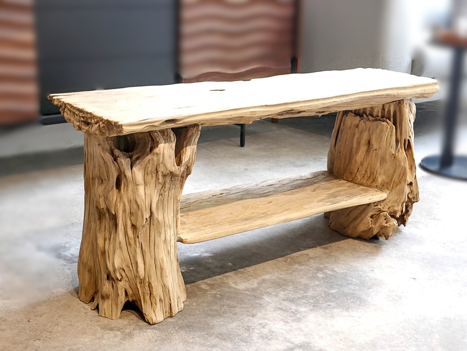 Old wood bench 30