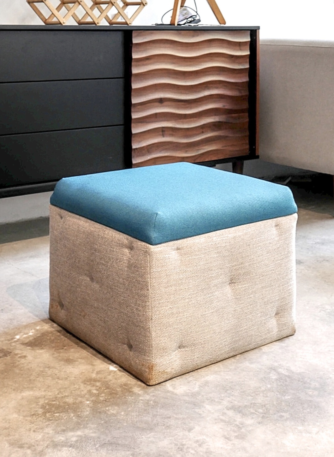 Footrest with storage