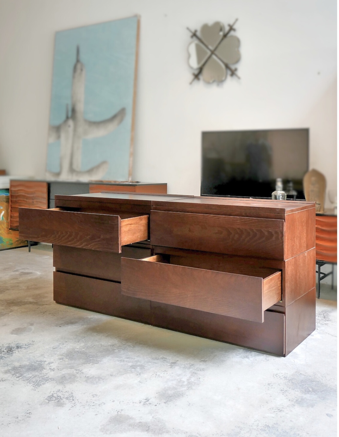 Cabinet 6 drawers 11