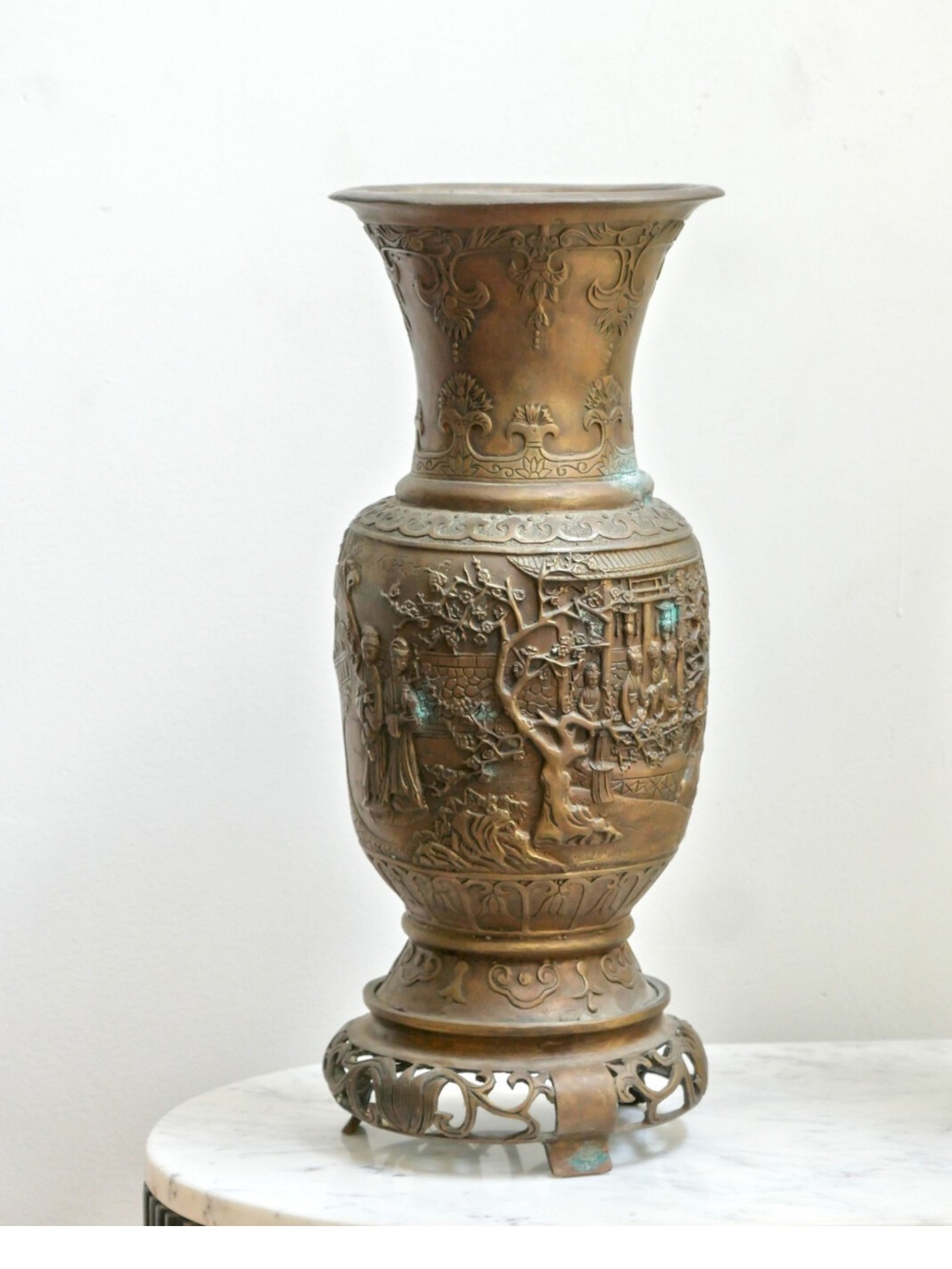 Bronze vase