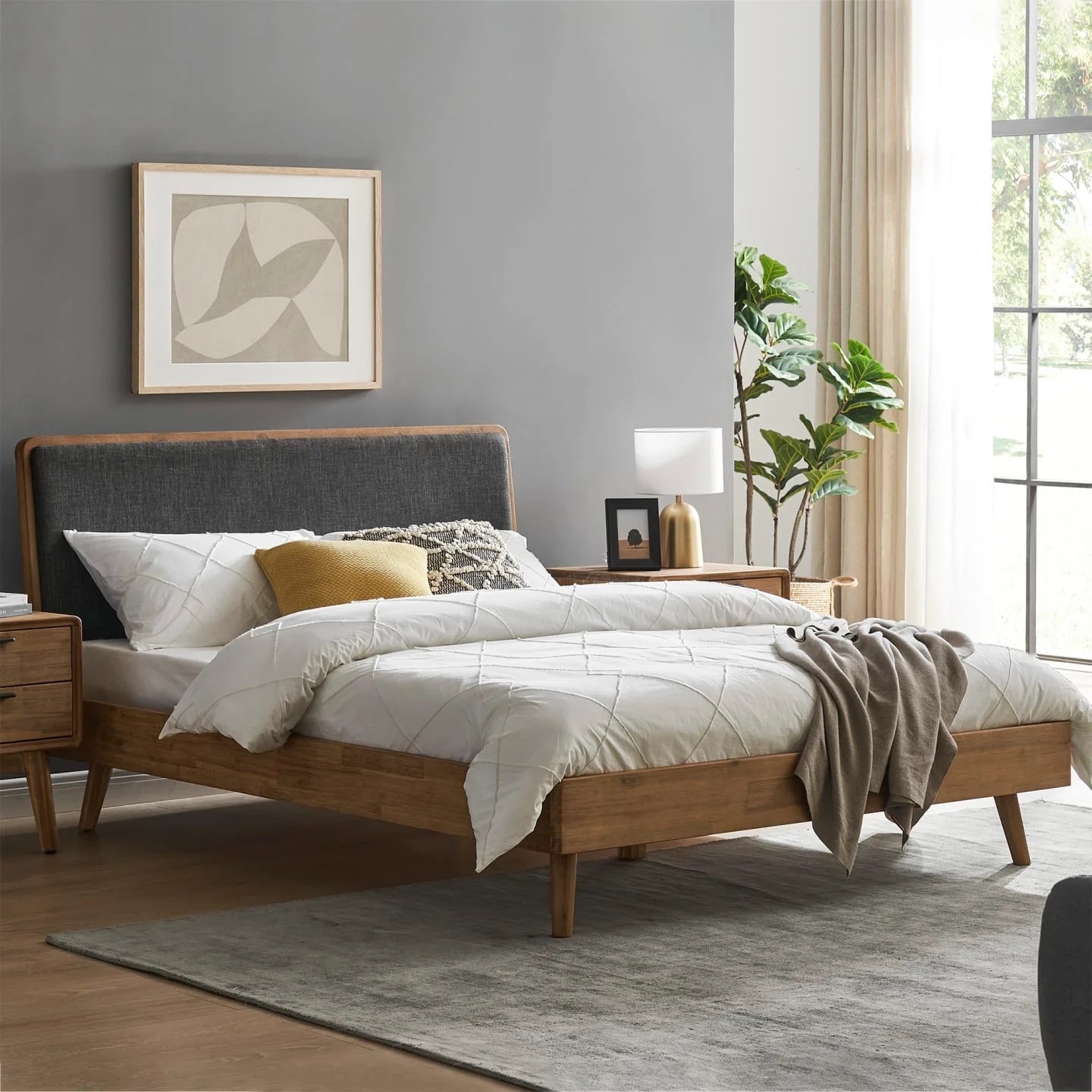 Queen bed 45