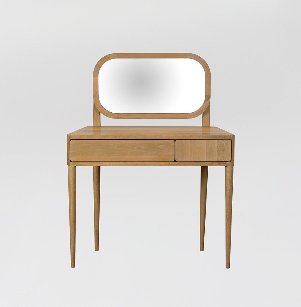 Luna dressing table with mirror