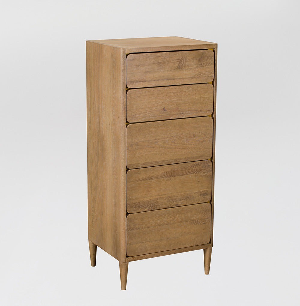 Luna 5-Drawer Tall Chest