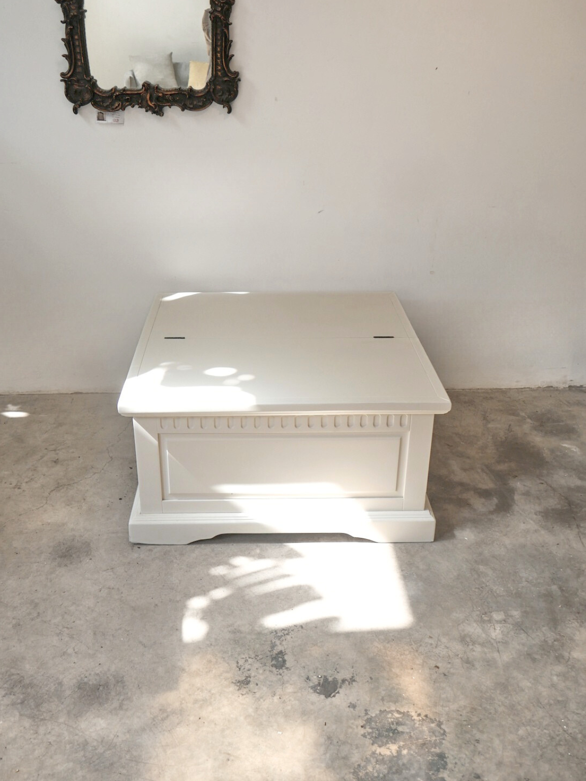 Coffee Table 159 with folding top and 2 drawers