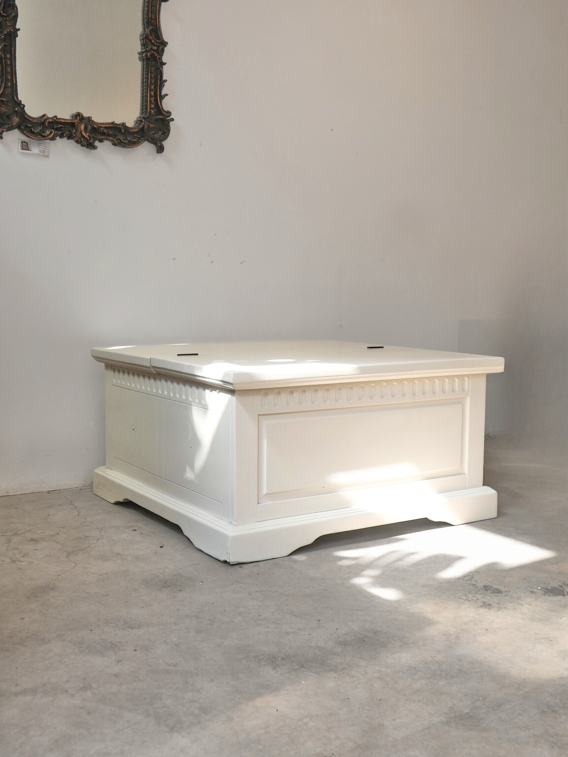 Coffee Table 159 with folding top and 2 drawers