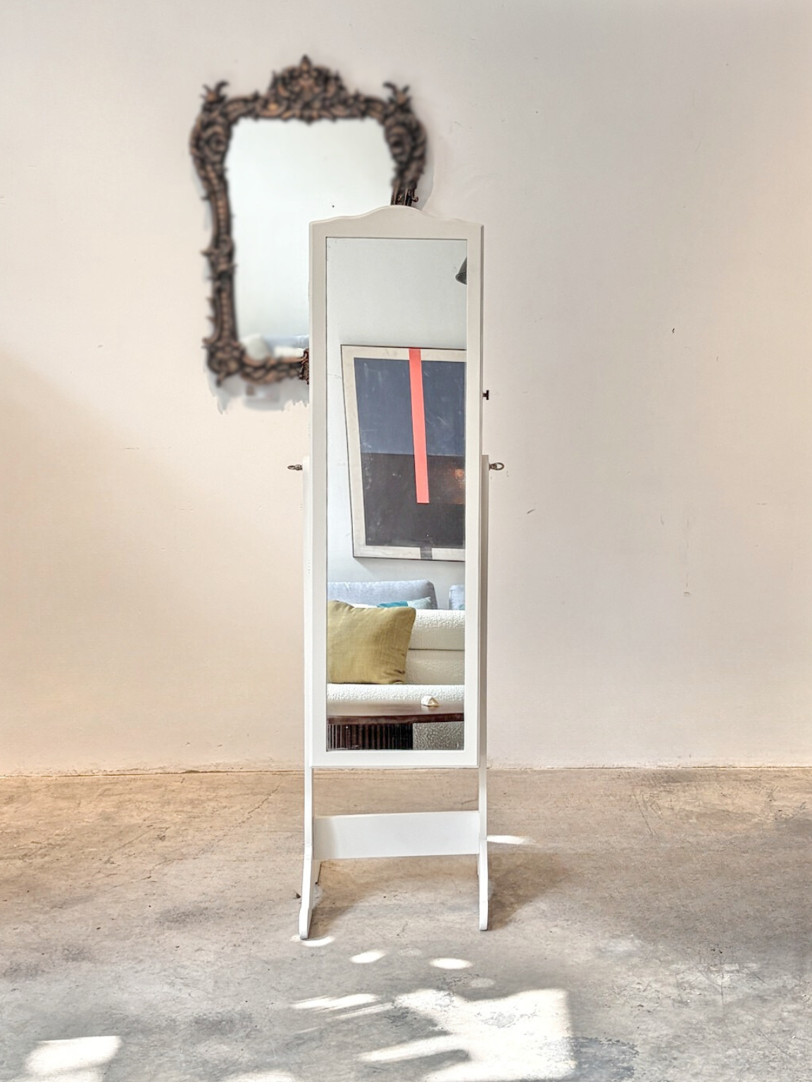 Standing Mirror Jewelry Cabinet 41