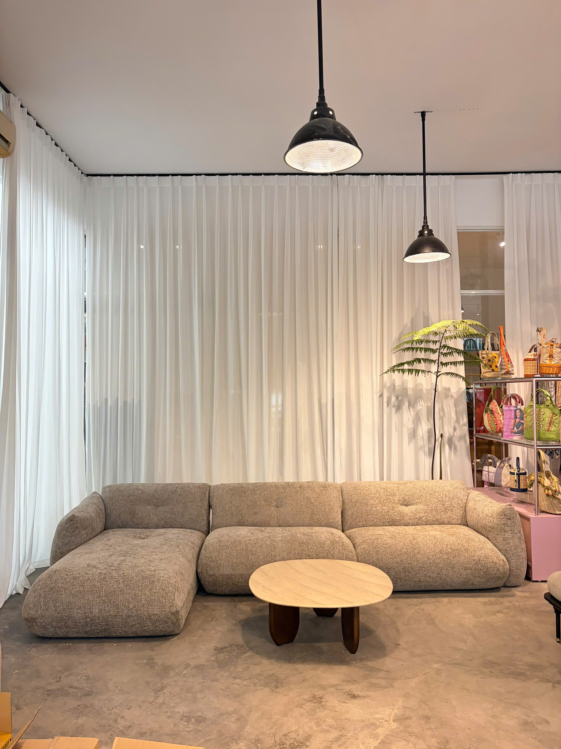 Sofa L shaped 115