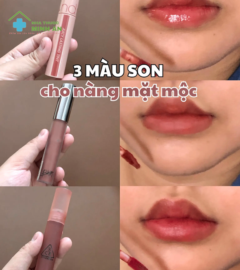 Top 5+ màu son cho mặt mộc được yêu thích nhất hiện nay