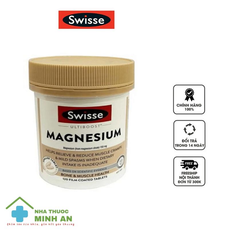 Viên uống magie Swisse Ultiboost – Chất lượng từ Úc, nhập khẩu chính hãng tại Minh An Pharmacy