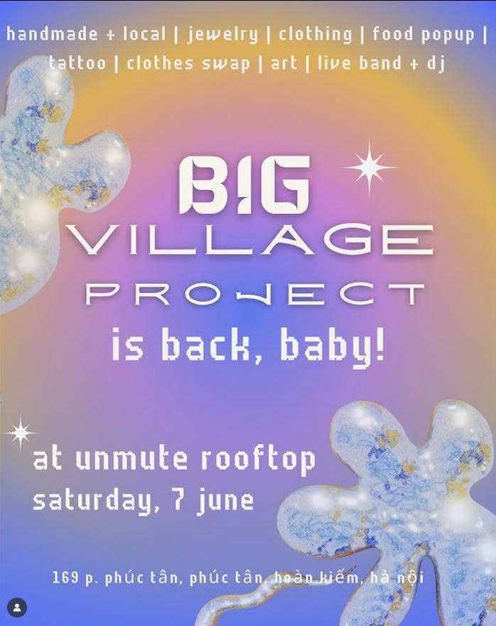 Hanoi’s Coolest Rooftop Market is Back – Don’t Miss BVP on June 7!