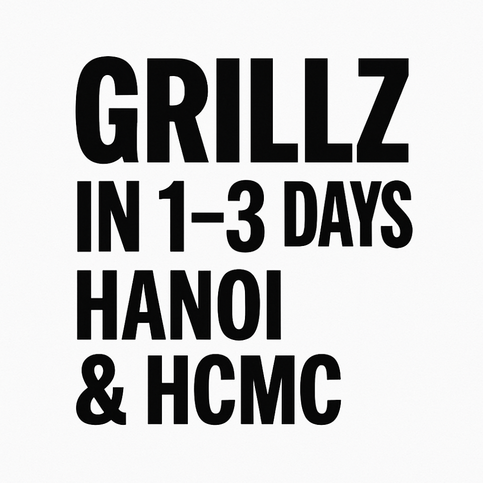 Rush Custom Grillz in Hanoi & HCMC – Ready in Just 1–3 Days