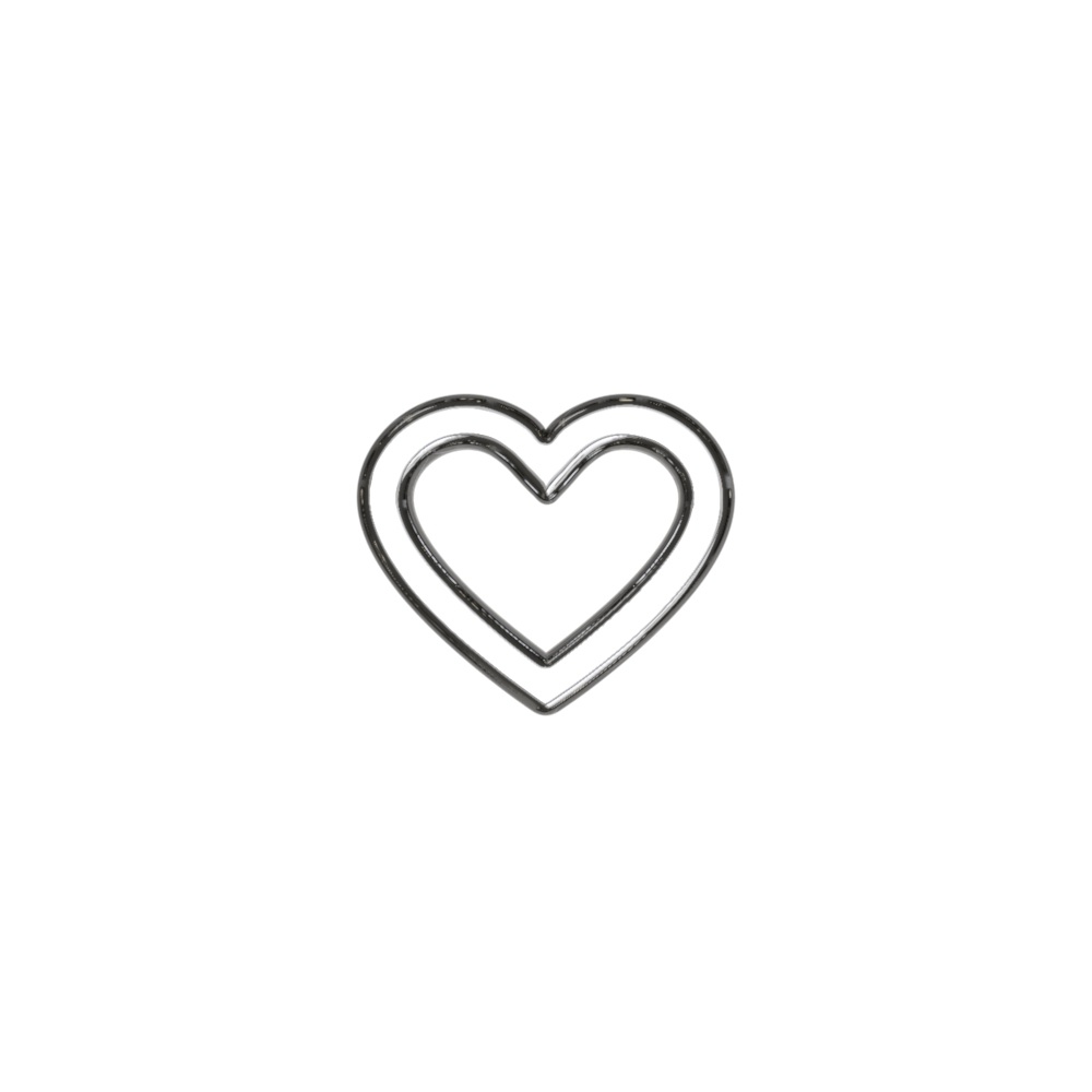 Tooth Charm Hollow Heart