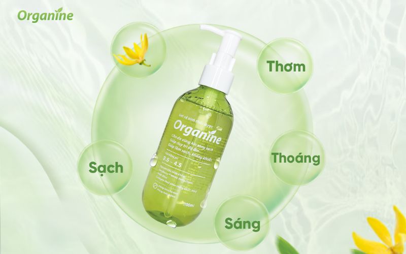 Gel vệ sinh thảo dược Organine