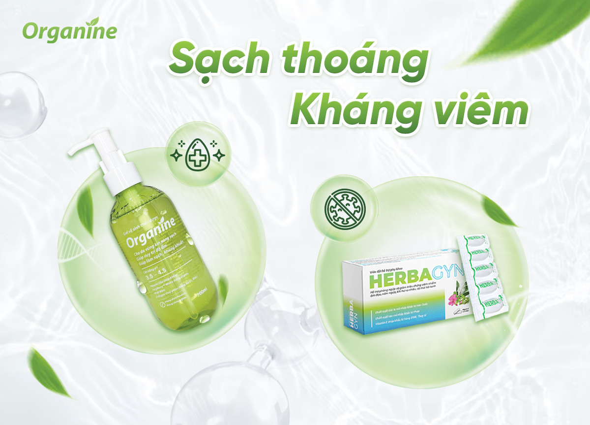Bộ đôi thảo dược giúp vùng kín sạch từ trong ra ngoài