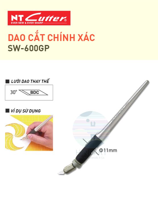 Dao cắt chính xác NT Cutter SW-600GP