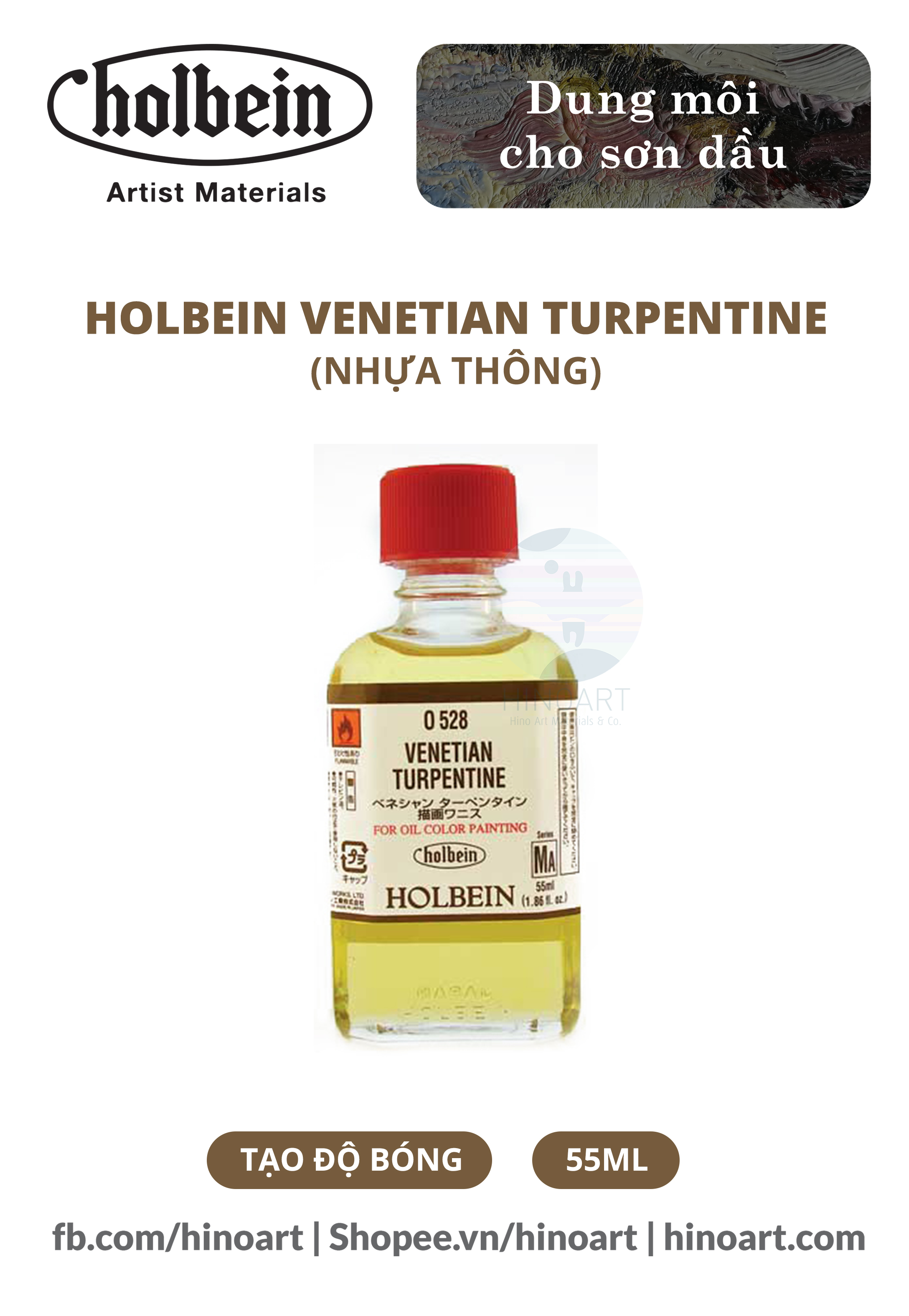 Nhựa thông Holbein 55ml