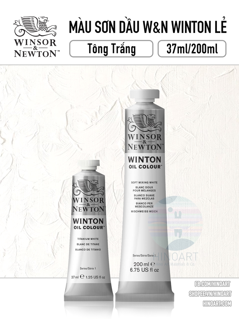 W&N Winton Oil Color WOC tông trắng